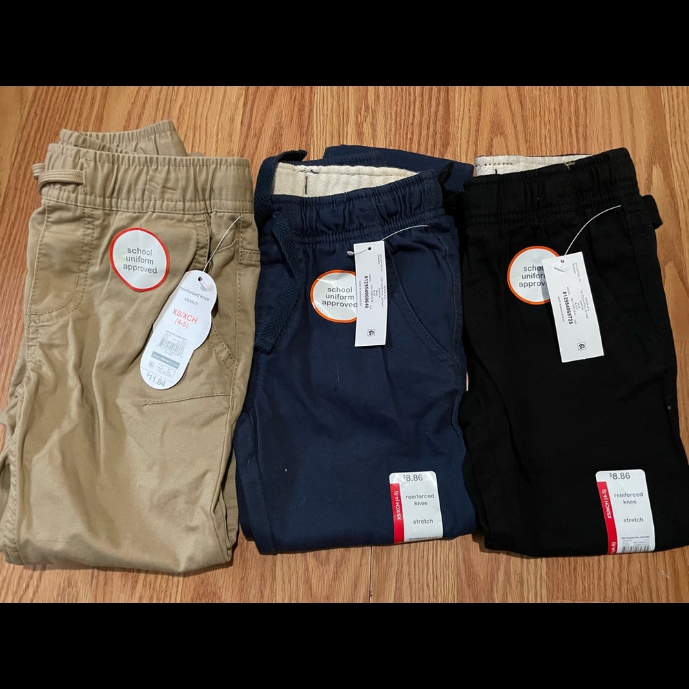 Bundle of 3 boys school pants